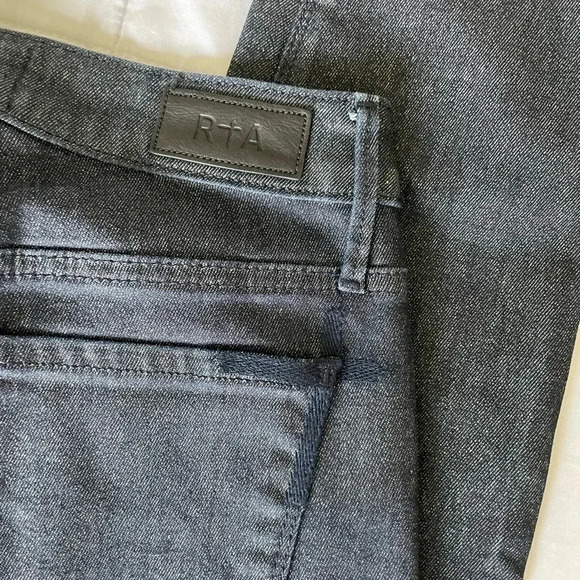 RtA madrid shimmer coated skinny denim - Picture 5 of 9